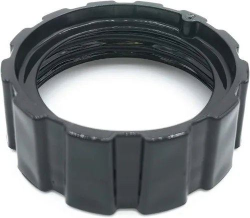 Vista 2 de Blendin Tapa de plástico para anillo inferior de repuesto, compatible con licuadoras Hamilton Beach 990035900, HB908, 909, 919 (negro)