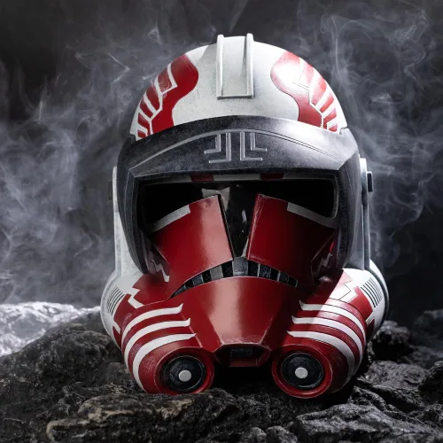 Vista 4 de Evere SW Clone Arc Commander Casco Cosplay Deluxe Halloween Coleccionable Prop