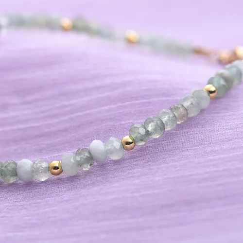 Vista 7 de Melix Home Baby Yo-da Gifts - Pulsera de piedra natural mandaloriana, regalo para mujeres, hijas, adolescentes, niñas, pulseras Yo-da Stuff