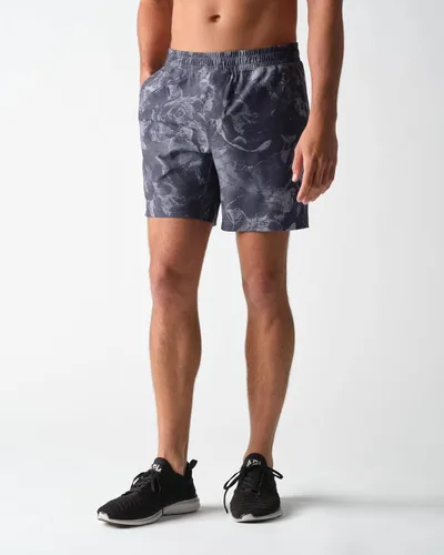 Vista 3 de Rhone Mako - Pantalones cortos de entrenamiento para hombre de 7 pulgadas, antiolor, sin forro, pantalones cortos de gimnasio para hombre que