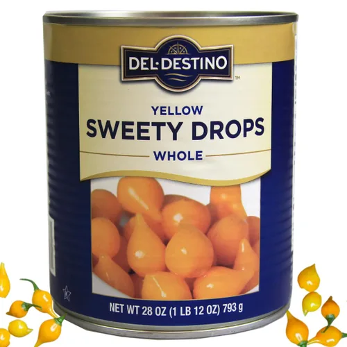 Vista 9 de Sweety Drop Pimientos miniatura – lata 28 oz (28 oz)