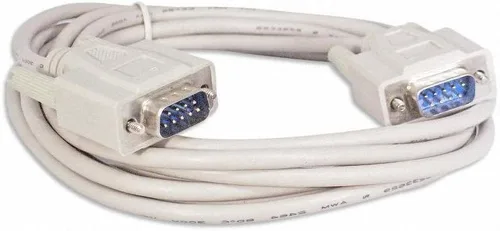 Vista 5 de Your Cable Store 1 pie DB9 9 Pin Serial Port Cable macho/macho RS232