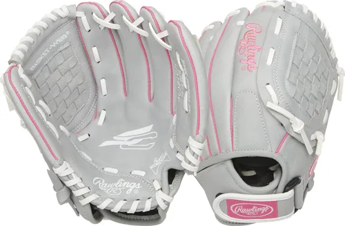 Vista 14 de Rawlings Serie Sure Catch - Guante de sóftbol juvenil Tamaños 10" - 12.5" Múltiples estilos