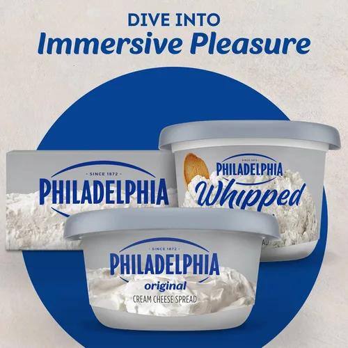 Vista 8 de Philadelphia Crema de queso para untar, original, 8 onzas Para mañanas suaves y untables, sin conservantes, sabores o tintes artificiales, hecho