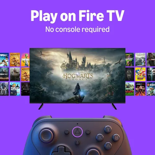 Vista 2 de Fire TV Stick 4k Select + mando Luna Pack para juegos en streaming