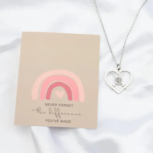 Vista 2 de MYOSPARK Regalo de esgrima, collar de esgrima, joyería de esgrima, regalo para entrenador de equipo, esgrima, amantes de esgrima, regalo deportivo