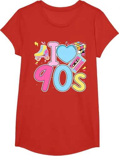 Vista 67 de I Love 90's Retro Style Nostalgia Vibe Funny 1990's Party T-Shirt Negro