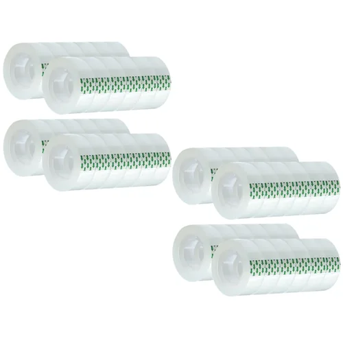Vista 8 de 6 rollos de recambio de cinta transparente de 3/4 pulgadas x 1000 pulgadas, núcleo de 1 pulgada, rollo de repuesto de cinta de regalo transparente