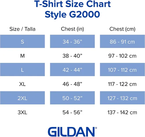 Vista 5 de Gildan Ultra Cotton - Camiseta de algodón para hombre paquete de varias unidades estilo G2000