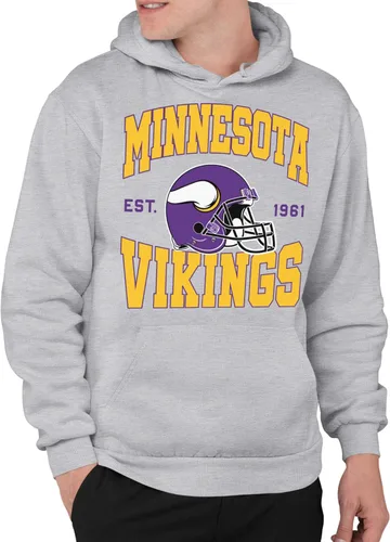 Vista 29 de Junk Food NFL Sudadera con Capucha Pullover Signature unisex para adultos. Ajuste Unisex Relajado.