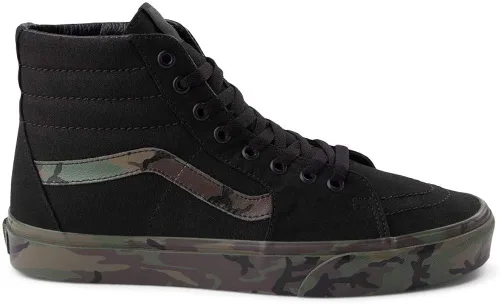 Vista 3 de Vans Sk8 Hi Skate Zapatilla - NegroCamo