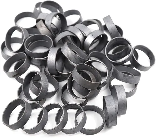 Vista 8 de Paquete de 30 anillos de crimpado PEX de cobre de 1/2 pulgada para sistema de tubos Pex (bronce, 30 piezas de 1/2 pulgadas)