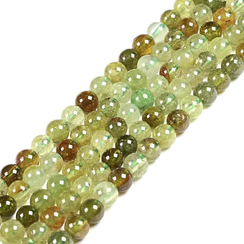 Vista 63 de 7 piedras preciosas de chakras de 0.157 in redondas de cristal curativo sueltas de 16 pulgadas para hacer cuentas de joyería