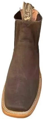 Vista 2 de Dona Michi BOTIN BOTIN BOTIN DE PIEL RODEO RODEO EN TOBILLO SQUARE BOTIN