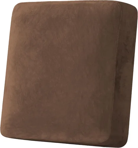 Vista 133 de H.VERSAILTEX Funda de cojín elástica de terciopelo para sofá, funda de cojín de felpa para cojines de silla, protector de muebles, cojín de asiento