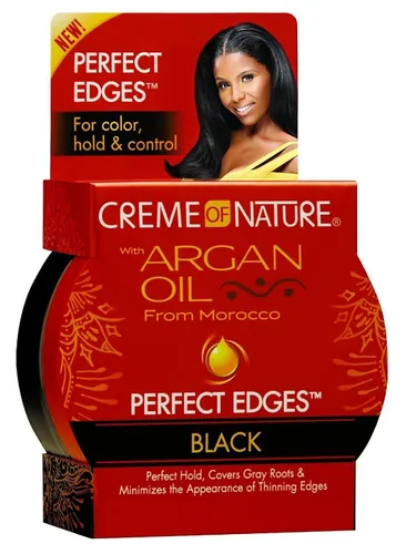 Vista 3 de Creme Of Nature Aceite de argán Perfect edges Control de 2.25 onzas (2.2 fl oz) (paquete de 2)