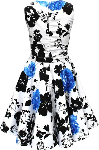 Vista 2 de BlackButterfly Audrey - Vestido para niña de los años 50
