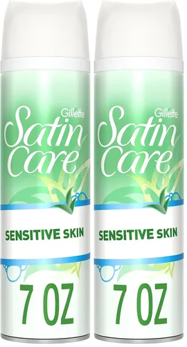 Vista 8 de Gel de afeitar Gillette Satin Care Sensitive, 7 onzas