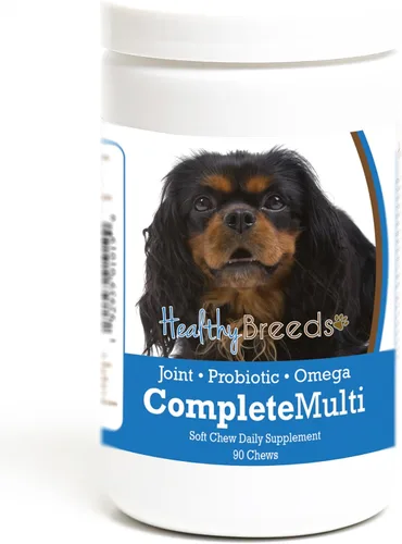 Vista 408 de Healthy Breeds Affenpinscher todo en uno multivitamínico suave masticable 60