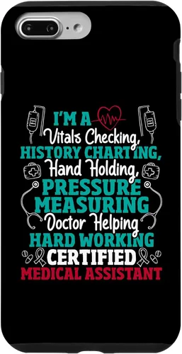 Vista 12 de iPhone 12 Mini Asistente Médico Certificado - Funda CMA de Verificación Vital Nurse Life