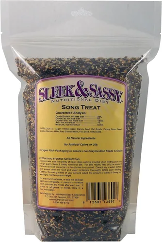 Vista 3 de SLEEK & SASSY Canción Bird Treat para pinzones y canarios (2 libras)