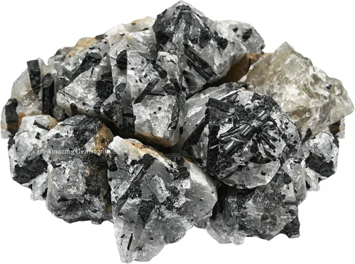 Vista 26 de 1 libra de piedras preciosas y piedras curativas en bruto a granel para hacer joyería con envoltura de alambre, Wicca y curación con cristales
