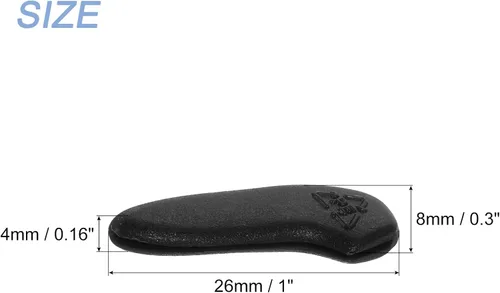 Vista 2 de uxcell Funda protectora de punta de cuchillo de plástico, 20 unidades, fundas protectoras para cuchillos, fundas de punta de cuchillo para cocina
