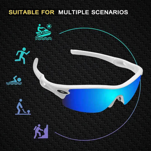 Vista 2 de Lentes de sol polarizadas de repuesto para Oakley Radar Path, múltiples opciones