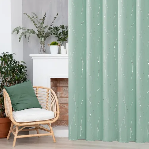 Vista 3 de BUHUA - Paneles de cortinas opacas para sala de estar, cortinas grises con aislamiento térmico, cortinas de ventana para dormitorio - 72 pulgadas
