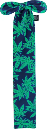 Vista 7 de Harrison Howard Protector de cola elástico, protección transpirable de cola de caballo, diseño deslizante, correas de cierre de 2 hebras, 22 Azul