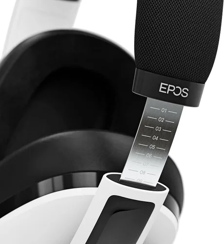 Vista 7 de EPOS Audio H3 Auriculares híbridos con Bluetooth para juegos blanco