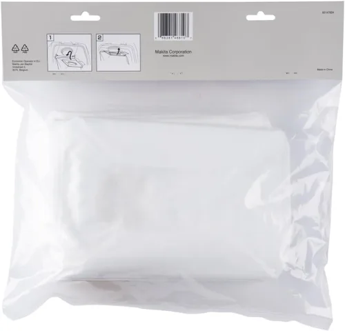 Vista 4 de Makita 197903-8 Bolsa de filtro para polvo, 10/PK, color blanco