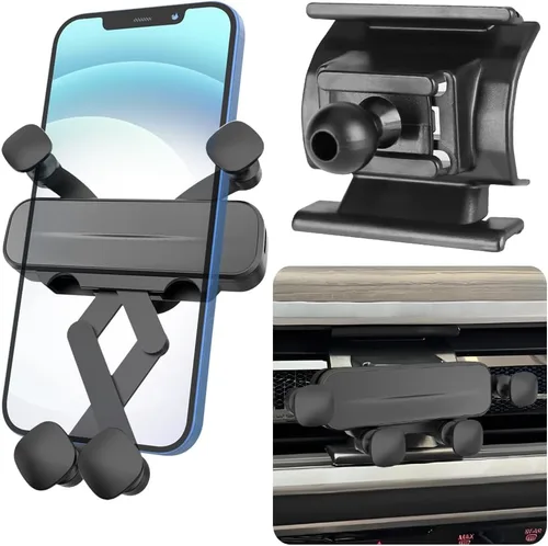 Vista 9 de Soporte para teléfono de coche para BMW X5 2014-2018, X6 2015-2019 SUV sDrive35i xDrive35i 40e 35d F15 F16 Accesorios de automóvil Decoración
