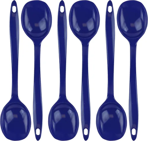 Vista 25 de Reston Lloyd Cuchara de cocina para servir, untar, mezclar, resistente al calor, sin BPA, melamina de 11 pulgadas, utensilio con mango ergonómico