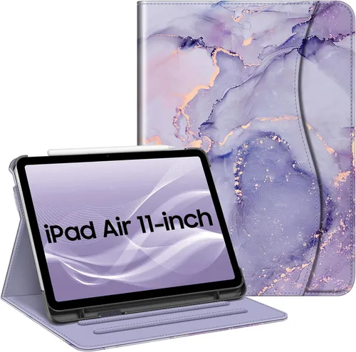 Vista 26 de Fintie Funda tipo libro para iPad Air de 11 pulgadas y iPad Air de 5ª/4ª Negro