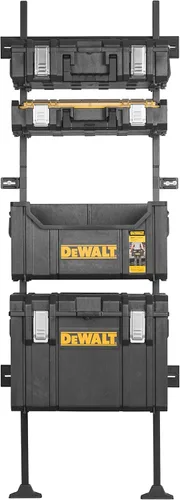 Vista 2 de DeWALT DWST08260 Sistema de estantería, caja de herramientas, caja de almacenamiento, caja de herramientas, organización, estante de almacenamiento