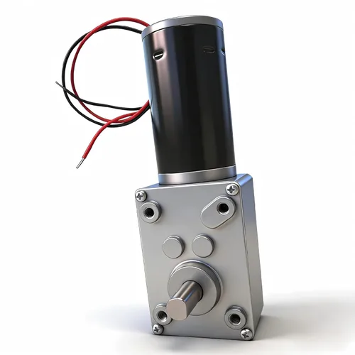 Vista 11 de DC 12V 25RPM 4.4 lbs.cm 0.236 in Ejes individuales Motor de engranaje helicoidal reversible con cable, motor de reducción de velocidad de alto par