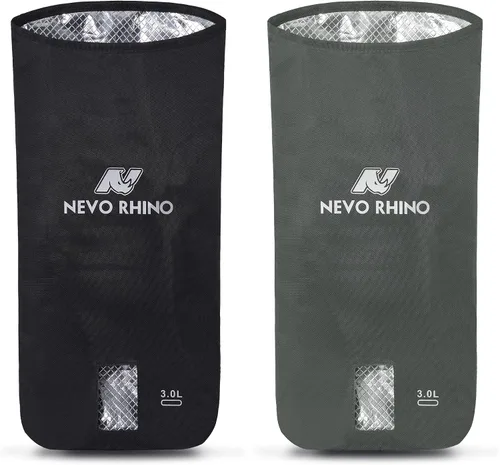 Vista 8 de N NEVO RHINO 2 bolsas aislantes de vejiga de agua, bolsa protectora para vejigas de hidratación de 2L-3L, funda aislante de vejiga de agua mantiene