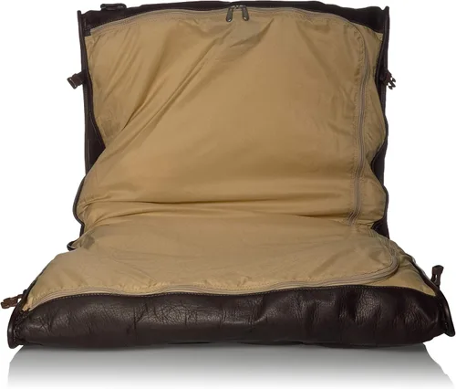 Vista 3 de Piel Leather Bolsa de ropa Elite, Chocolate, Bolsa de ropa Elite
