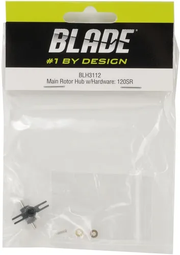 Vista 2 de Blade Hub del rotor principal con hardware: 120SR