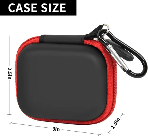 Vista 5 de Funda de transporte mini para coche y auto compatible con BlueDriver Bluetooth Pro OBDII OBD2 Herramienta de escaneo para monitor de iPhone