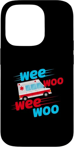 Vista 17 de Funda EMT para iPhone 13 Pro Max Wee Woo Wee Woo Ambulancia Técnico Paramédico