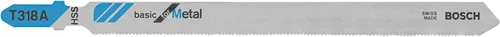 Vista 7 de Bosch T118EF100 100 piezas 3-5/8 pulgadas 11-18 TPI flexible para hojas de sierra caladora de metal con vástago en T