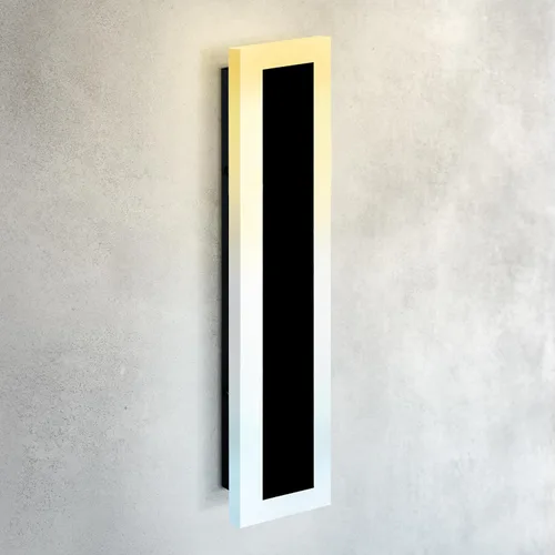Vista 10 de ASD Lámpara LED de montaje en pared de 18 pulgadas de largo, aplique lineal para exteriores e interiores 3CCT, regulable, impermeable