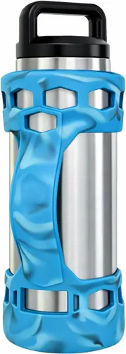Vista 9 de Funda protectora de silicona para botella con asa, accesorios para botella de 26 oz y 36 oz de acero inoxidable