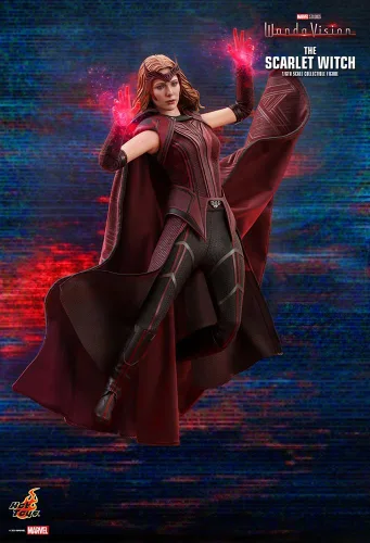 Vista 2 de La Bruja Escarlata - Visión Wanda - Sexta Escala - Hot Toys