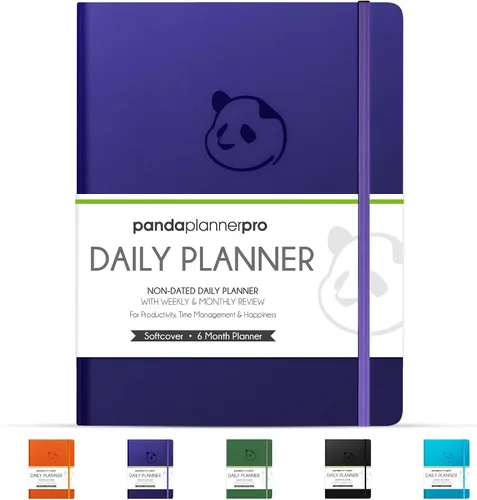Vista 11 de Panda planificador Pro – El mejor planificador diario para felicidad & productividad – 8.5 x 11pulgadas cobertor suave – sin fecha – garantizada