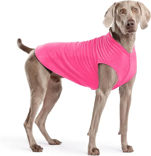 Vista 17 de Abrigo elástico de lana para perro, ropa suave y cálida para perro, suéter elástico para mascotas, lavable en lavadora, ecológico, para todo el año