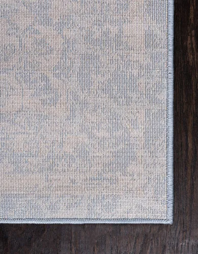 Vista 9 de Unique Loom Colección Aberdeen - Alfombra Derbyshire (2' 2" x 3' 1" Rectángulo, Azul Claro/Gris)