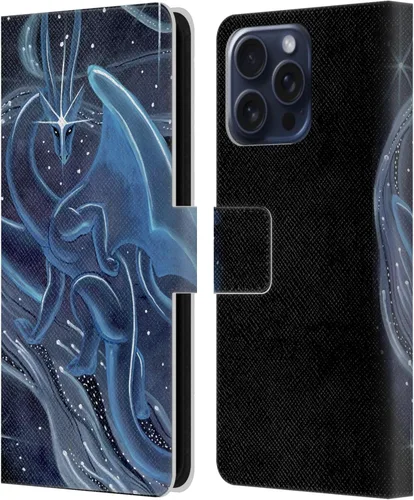 Vista 332 de Head Case Designs Officially Licensed Carla Morrow Galactic Entrancement Dragons Leather Wallet Case Compatible with Samsung Galaxy A07 4G